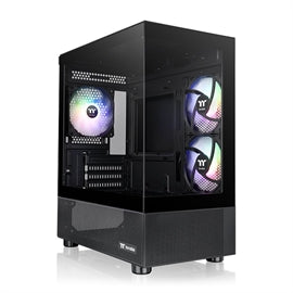 Thermaltake CS CA-1Z4-00M1WN-00 View 170 TG ARGB Micro Case 2x3mm TG Black RTL