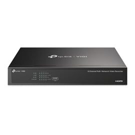 TP-Link NVR VIGI NVR1004H-4P 8Channel PoE+ Network Video Recorder Retail