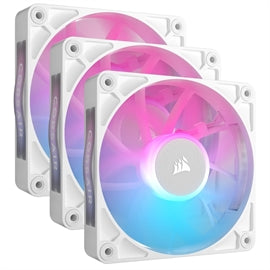 Corsair Fan CO-9051022-WW iCUE LINK RX120 RGB 120mm PWM Fans Starter Kit White