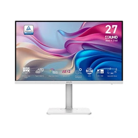 MSI MN Modern MD272UPHW 27 IPS UHD 3840x2160 16:9 4ms 60Hz 2xHDMI DP Speakers