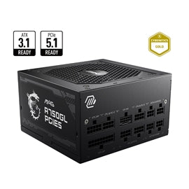 MSI PS MAG A750GLS PCIE5 750W 80+ Gold Fully-Modular ATX 12V APFC Retail