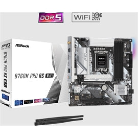 ASRock MB B760M PRO RS WIFI B760 LGA1700 Max256GB DDR5 Micro ATX Retail