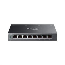 TP-Link SWT ES208GP Omada 8-Port Gigabit Easy Managed Switch w 8-Port PoE+ RTL