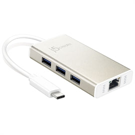 j5create Accessory JCH471 USB-C Multi-Adapter Gigabit Ethernet USB3.1 HUB RTL
