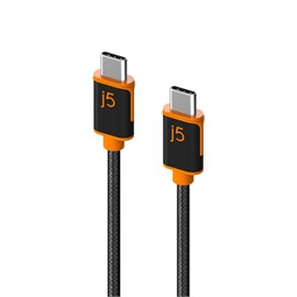j5create CB JUCX24 USB-C� to USB-C� Sync & Charge Cable 6 ft Retail