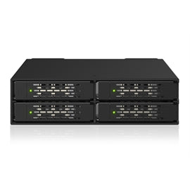 ICY DOCK RD MB699V5P-B ToughArmor 4Bay PCIe 5.0 U.2 U.3 NVMe SSD Mobile Rack
