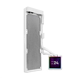 Lian-Li Fan HS2LCDS36NW 3.4 LCD Radiator White Retail