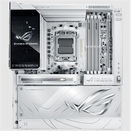 ASUS MB ROG CROSSHAIR X870E GLACIAL AMD X870E AM5 max.256GB DDR5 E-ATX Retail