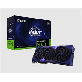 MSI VCX RTX 5070 12G World of Warcraft MIDNIGHT VOID EDITION OC 192bit Retail