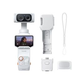 Insta360 Camera CINSABTA-Luna02 Luna Ultra Standard Bundle Stellar White