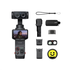 Insta360 Camera CINSABTA-Luna03 Luna Ultra Creator Bundle Cosmic Black Retail