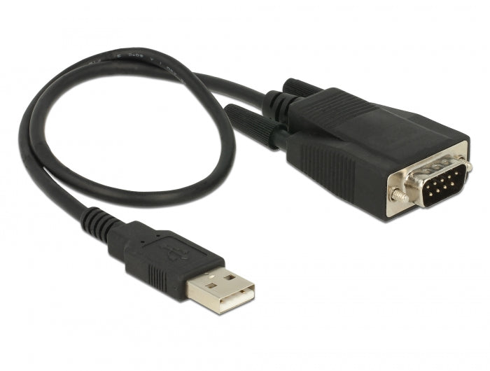 Delock 62958 Adapter Usb 2.0 Type-A Male > 1 X Serial Rs-232 Db9 Male