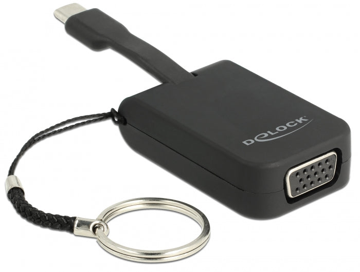 Delock 63941 Usb Type-C™ Adapter To Vga (Dp Alt Mode) - Key Chain