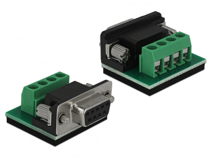 Delock 62919 Converter Serial Rs-232 Db9 To Serial Rs-485 W/ Esd Protection