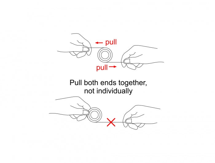 Delock 85850 Usb Type-A 3 In 1 Retractable Charging Cable For Lightning™