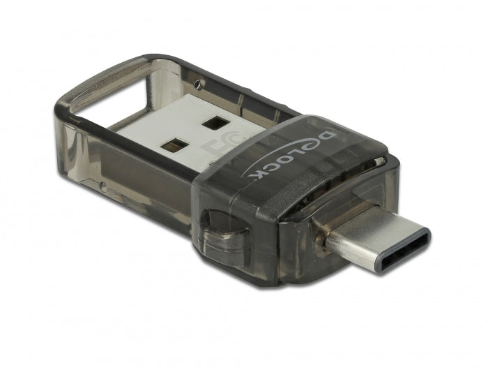 Delock 61002 Usb 2.0 Bluetooth 4.0 Adapter 2 In 1 Usb Type-C™ Or Type-A