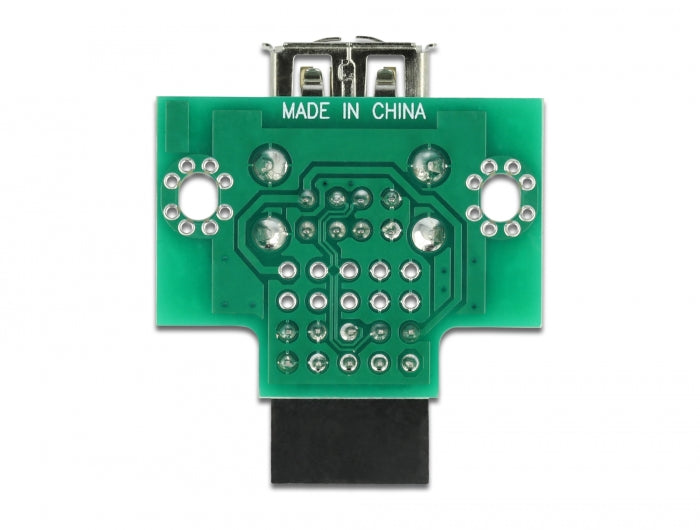 Delock 41429 Usb Pin Header Female > 2 X Usb 2.0 Type-A Female - Up