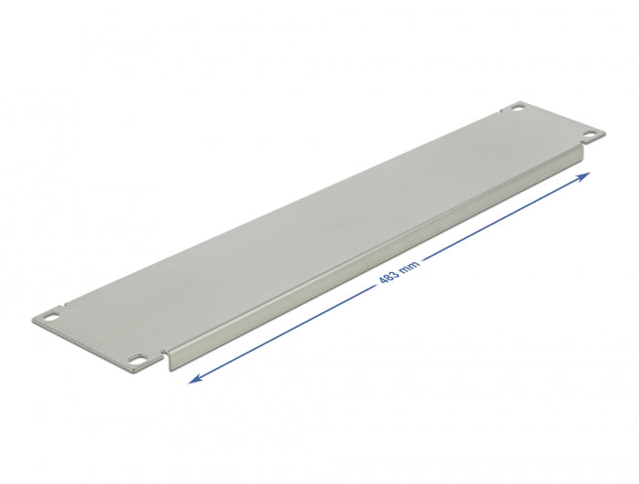 Delock 66534 19″ Network Cabinet Blind Cover 2U Grey