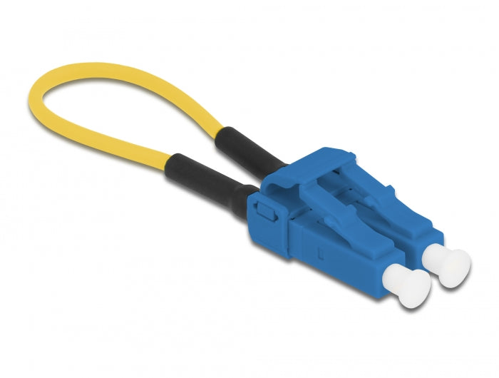 Delock 86924 Optical Fiber Loopback Adapter Lc / Upc Singlemode Blue