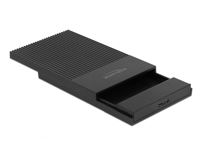 Delock 42011 Enclosure For 2.5″ Sata Hdd / Ssd W/ Usb Type Micro-B Female
