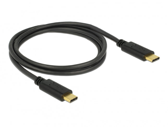 Delock 83323 Usb 2.0 Cable Type-C To Type-C 1 M Pd 5 A E-Marker
