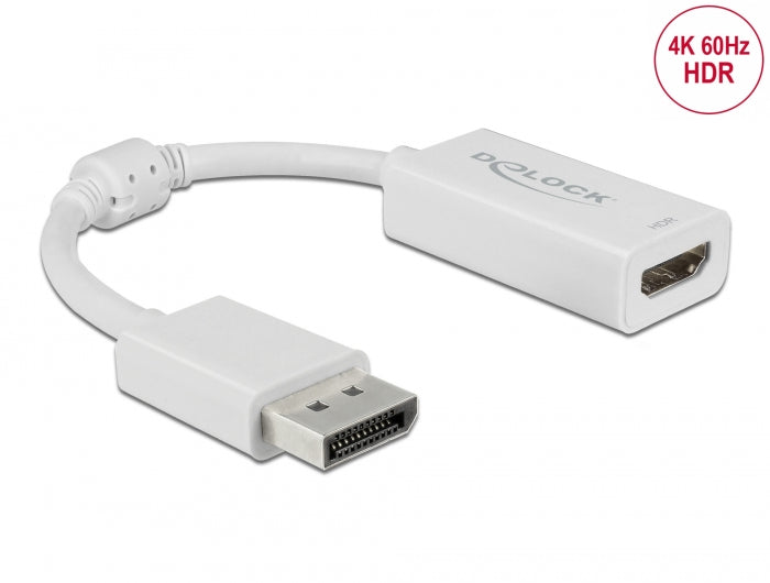 Delock 63936 Displayport 1.4 Adapter To Hdmi With Hdr Function Active