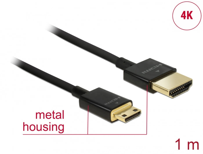 Delock 84776 Cable High Speed Hdmi With Ethernet - Hdmi-A Male