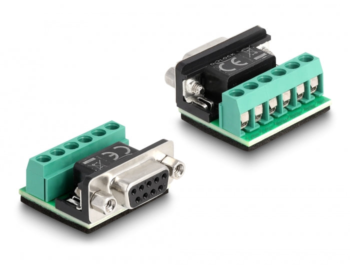 Delock 63465 Adapter Usb 2.0 To Serial Rs-422/485 Male W/ 6 Pin Terminal Block