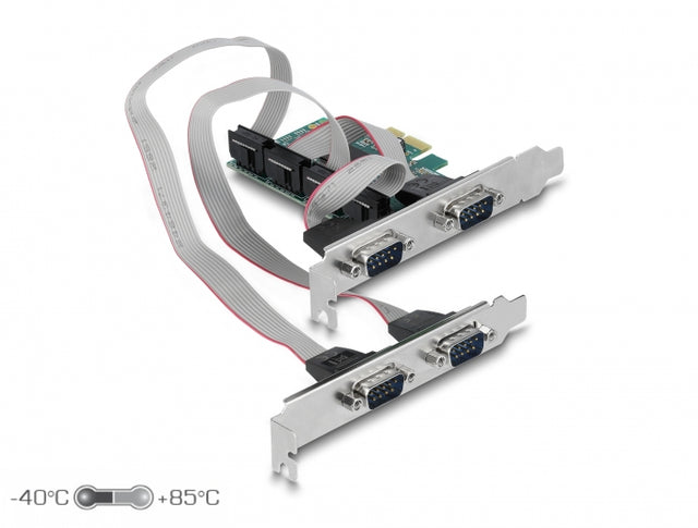 Delock 90410 Pci Express X1 Card To 4 X Serial Rs-232
