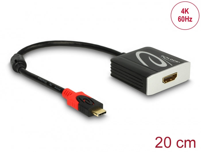 Delock 62730 Adapter Usb Type-C™ Male > Hdmi Female (Dp Alt Mode) 4K 60 Hz