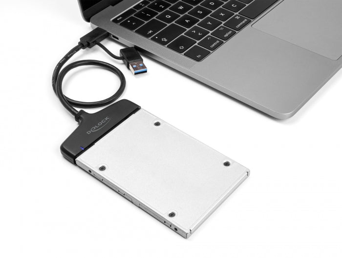 Delock 61042 Usb To Sata 6 Gb/S Converter With Usb Type-C/A Connector