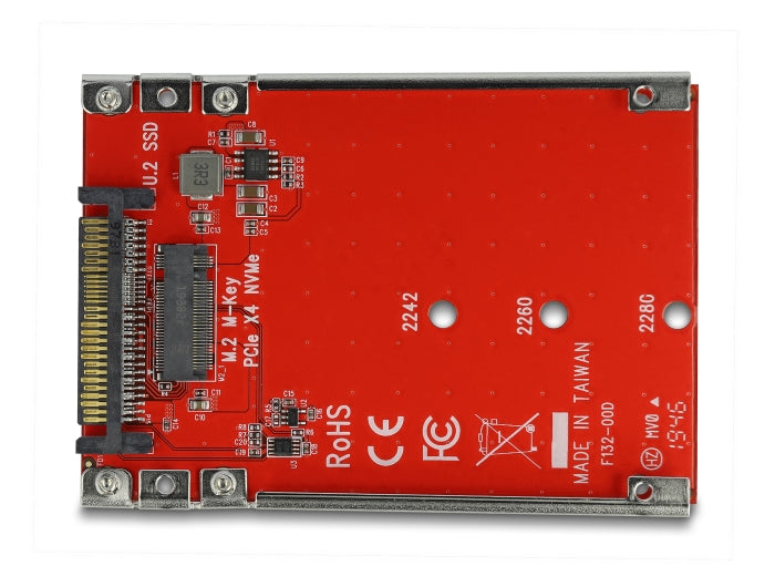 Delock 62725 2.5″ Converter U.2 Sff-8639 > M.2 Nvme Key M - 7 Mm