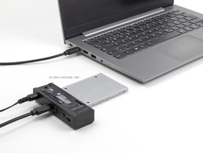 Delock 64253 Usb Type-C™ Converter For 1 X M.2 Ssd Or 1 X Sata Ssd / Hdd