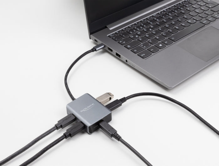 Delock 64249 Usb 10 Gbps 4 Port Usb Type-C™ Hub With Usb Type-C™ Connector