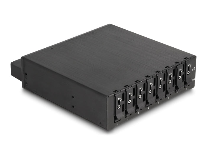 Delock 47129 5.25″ Mobile Rack For 8 X M.2 Nvme Ssd With Slim Sas Connector