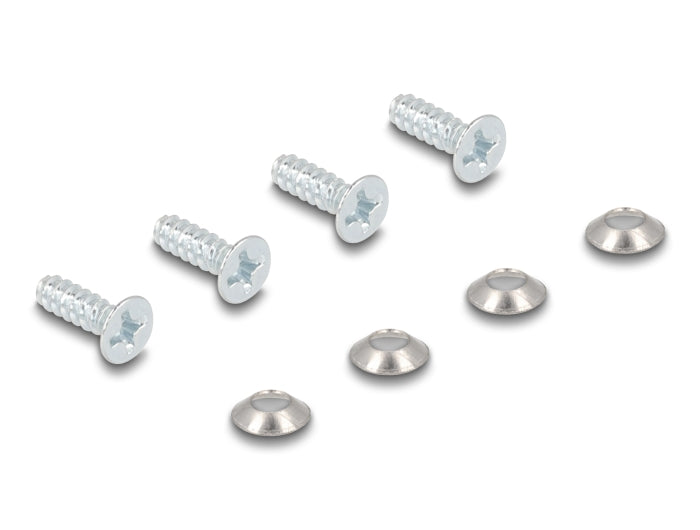Delock 67061 D-Type Rj45 Built-In Connector/Coupler Cat.6A Stp