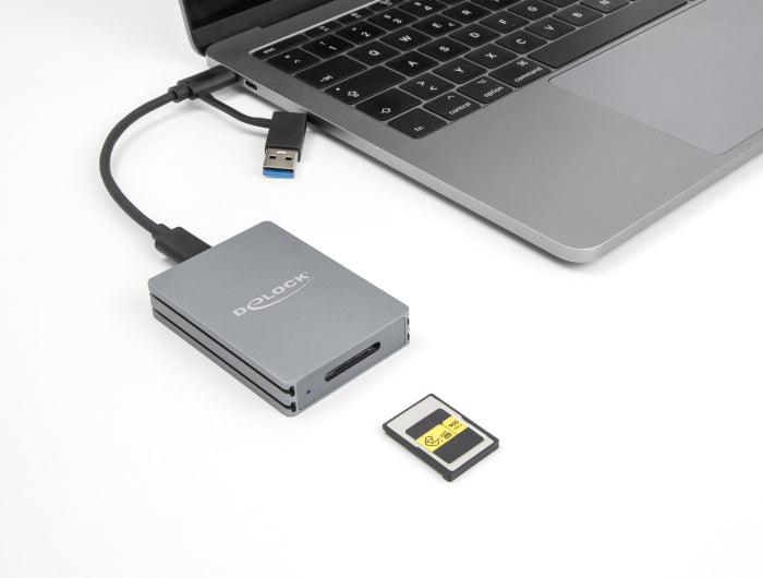 Delock 91012 Usb Type-C™ Card Reader For Cfexpress Type A Memory Cards