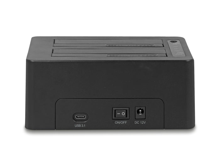 Delock 63957 Usb Type-C™ 10 Gbps Docking Station For 2 X Sata Hdd / Ssd