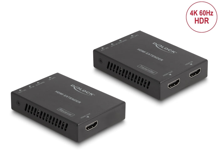 Delock 65955 Hdmi Extender Set Over Cat.6 Cable 4K 60 Hz 50 M