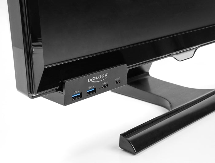 Delock 64262 External Usb 5 Gbps 4 Port Hub 2 X Usb Type-A And 2 X Usb Type-C