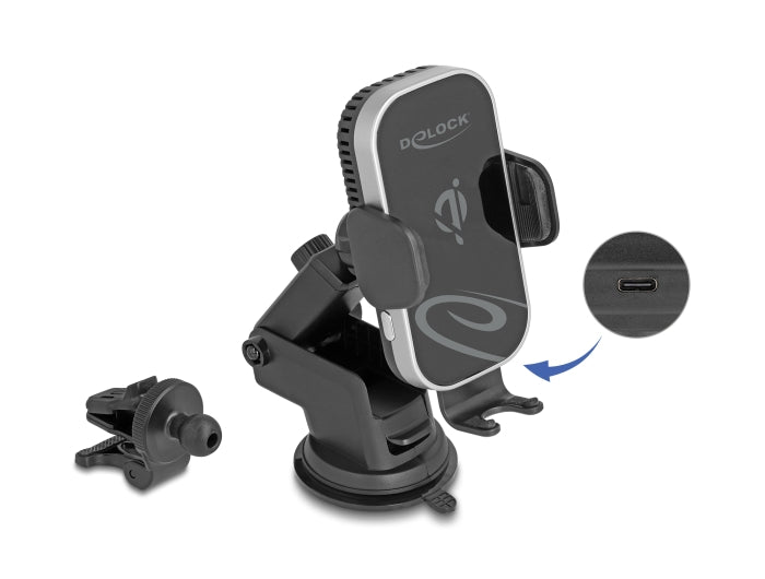 Delock 66939 Wireless Car Charger Smartphone Holder
