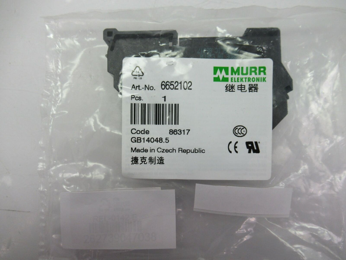 Murrelektronik 6652102 Spring Clamp Terminal 24V DC Input - 250V AC Output