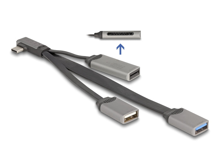 Delock 64303 2 Port Usb Hub Including Sd And Micro Sd Card Reader