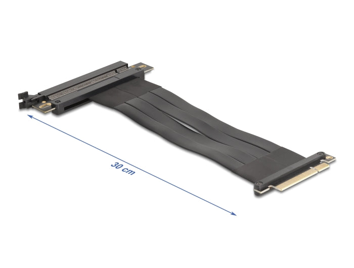 Delock 81499 Riser Card Pci Express 3.0 X8 Male To X16 Slot With Cable 30 Cm