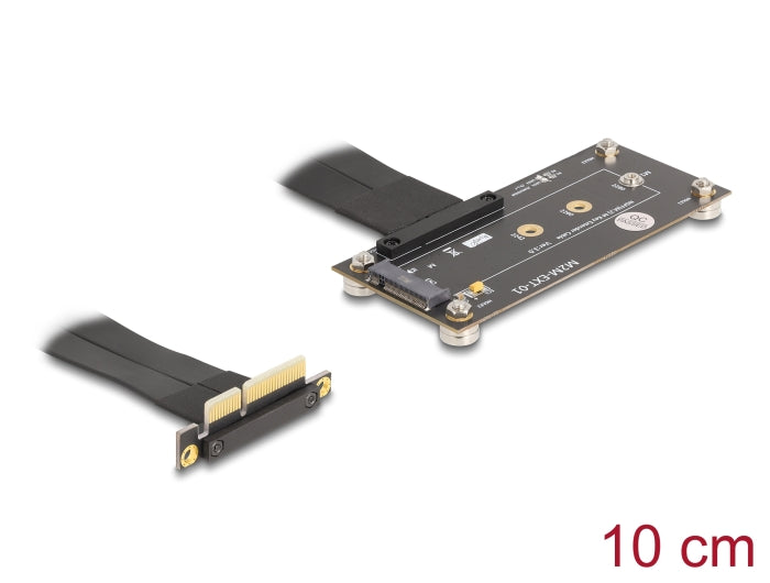 Delock 81502 Adapter Pcie 3.0 X4 Male 90° Angled To M.2 Key M Female