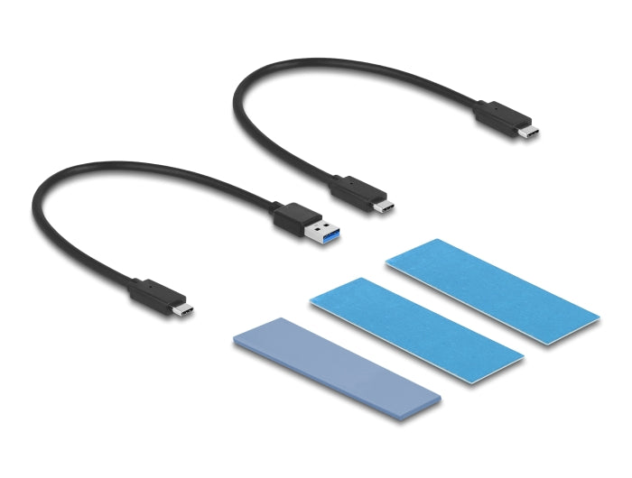 Delock 42638 External Usb Type-C™ Combo Enclosure For M.2 Nvme Pcie Or Sata Ssd