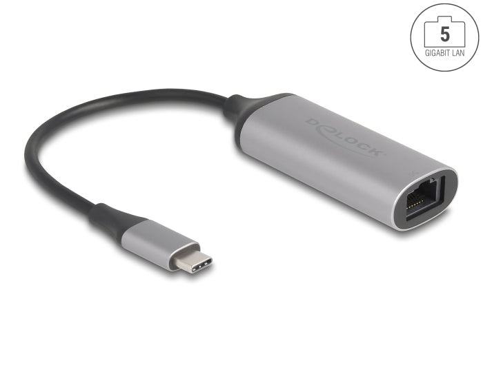 Delock 81570 Usb Type-C™ Adapter To 5 Gigabit Lan