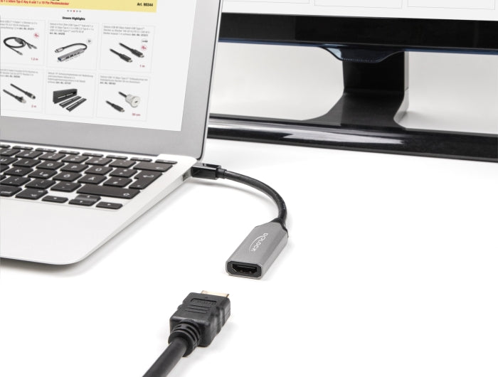 Delock 64331 Mini Displayport To Hdmi Adapter 8K With Hdr
