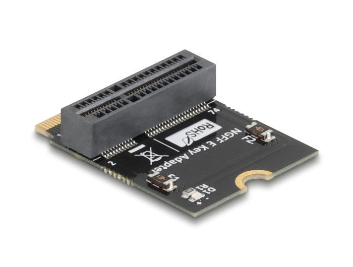 Delock 64341 Adapter M.2 Key E Male To M.2 Key E Slot 90° Angled