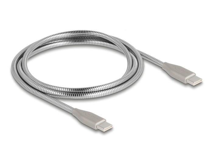 Delock 81259 Usb-C™ Cable Usb 2.0 With Metal Sheath Usb Type-C™ Male To Male